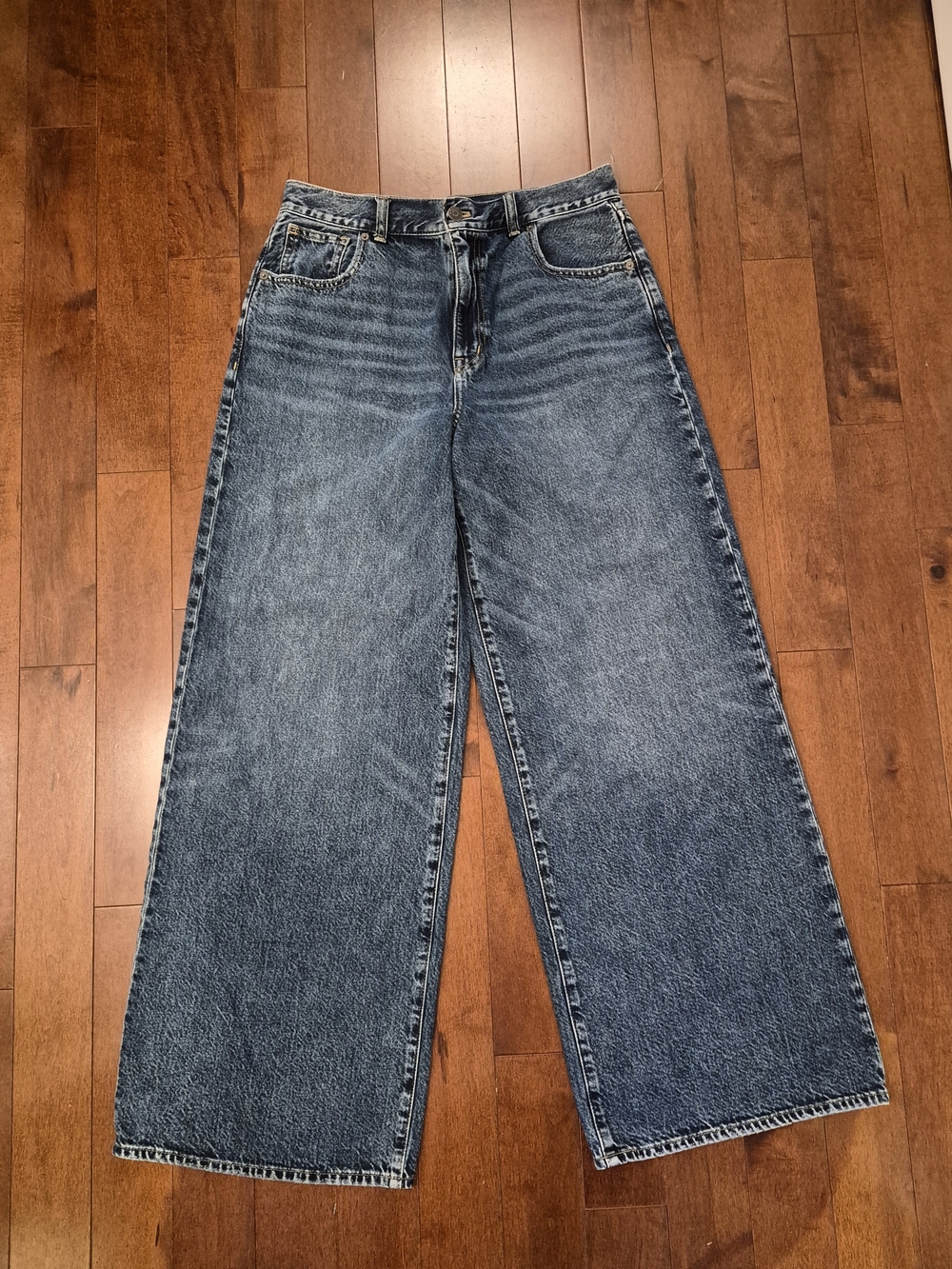 Madewell women's superwide leg jeans in size 29